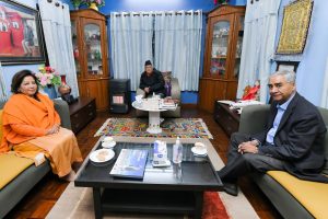 प्रधानमन्त्री देउवा र एमाले अध्यक्ष ओलीबीच भेटवार्ता