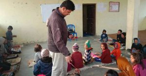 मुसहर बालबालिकालाई ट्युसन कक्षा