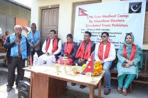 पाकीस्तानी दुतावासले गर्यो काभ्रेको पाँचखालमा निःशुल्क शिविर