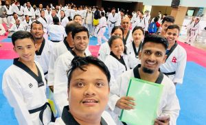 तेक्वान्दोको राष्ट्रिय रेफ्री परिक्षामा, धादिङबाट एकै पटक १४ जना पास