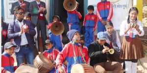 पढाइसँगै पञ्चेबाजा सिक्दै विद्यार्थी