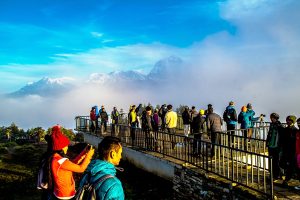पर्यटकीय स्थलबाट अन्नपूर्ण गाउँपालिकालाई एक करोड १५ लाख आम्दानी